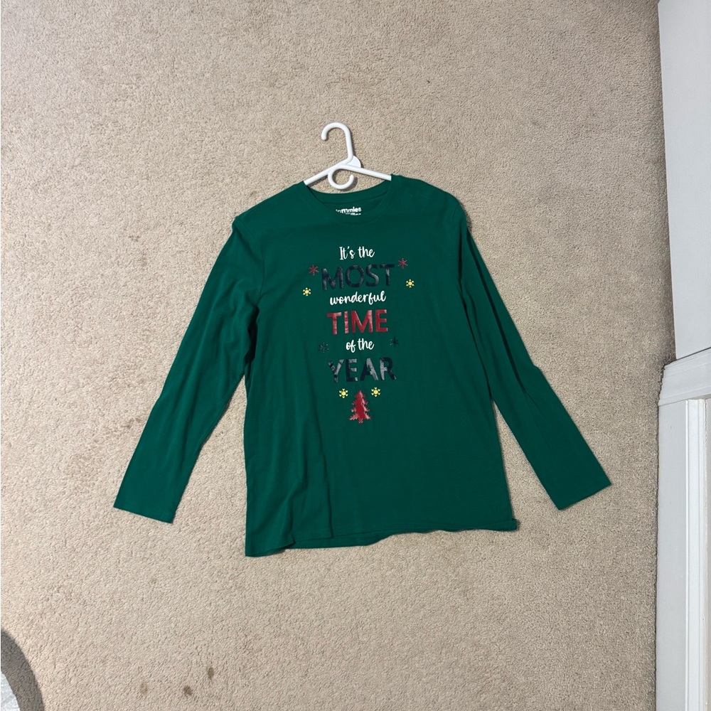 Green Long Sleeve Shirt